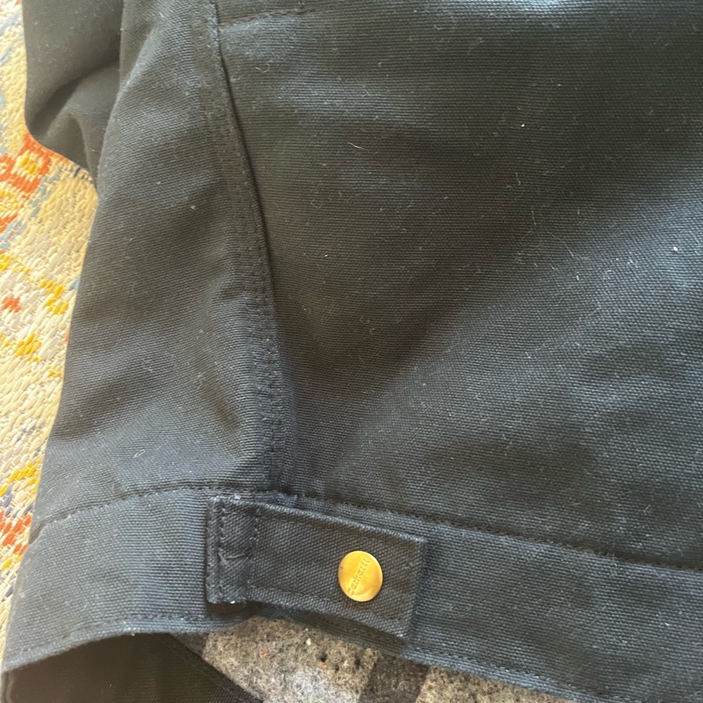 Carhartt Black Jacket Vintage J01 BLK 48 - Picture 8 of 16